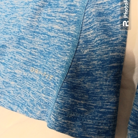 Nike Running Sweater Womens Small 1/4 Zip Pull over Fitted Long Sleeve Swoosh. M - Picture 4 of 6